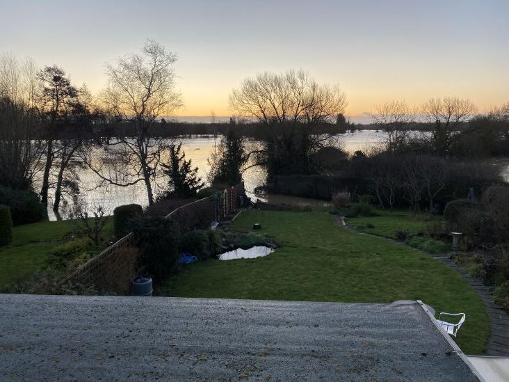 Extent of the devastating Dec 2020 floods in Stony Stratford and Old Stratford