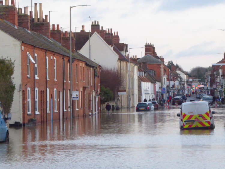 The devastating effects of floods in Stony Stratford